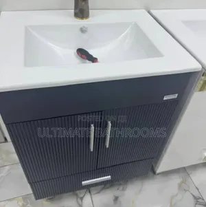 60cm Stripe Design Bathroom Cabinet