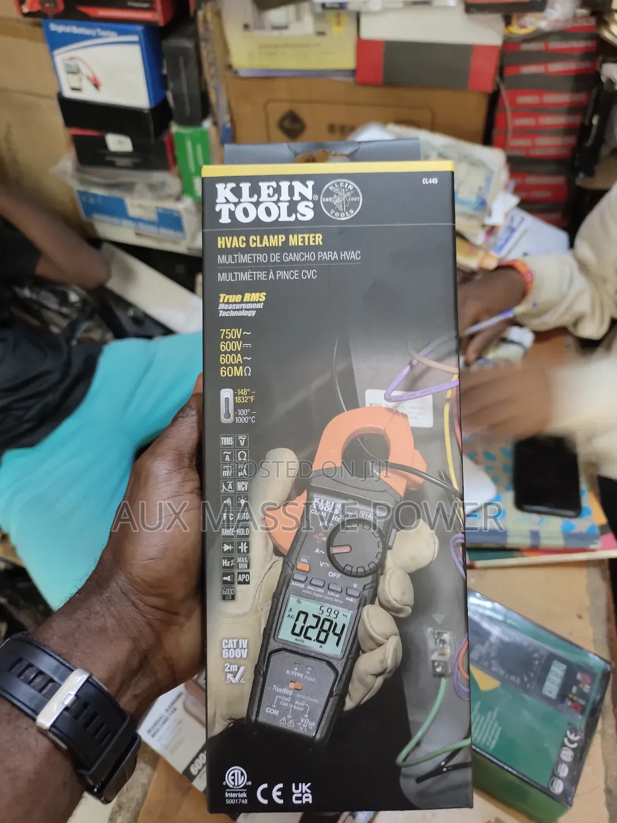 Cl455 Klein Toos Clamp Meter