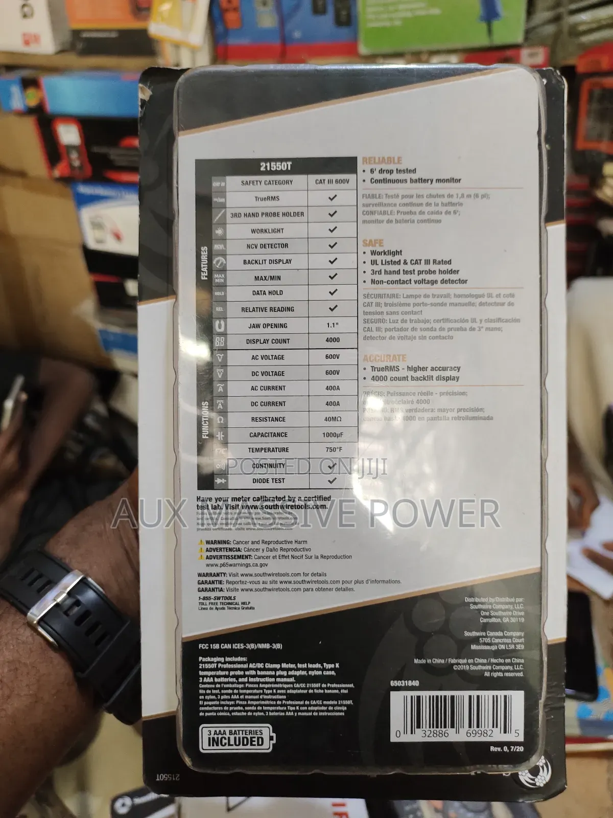 21560t Southwire Ac/Dc Clamp Meter