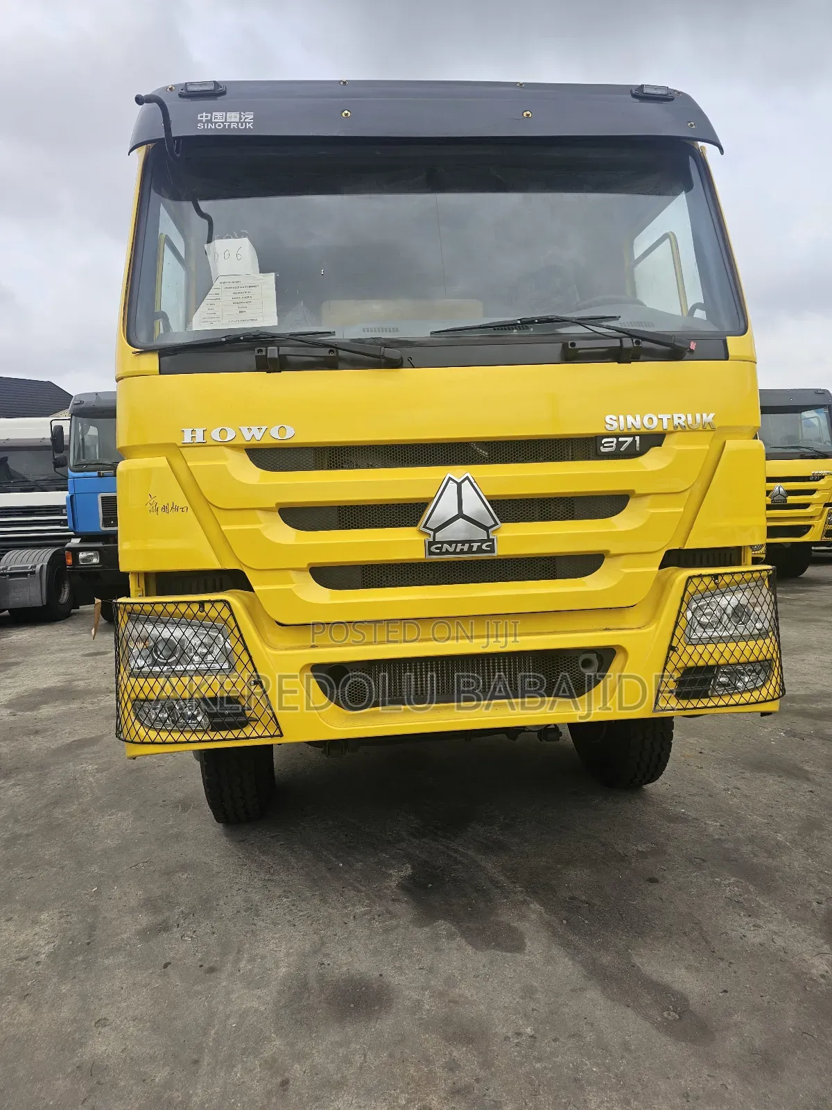 Dump Howo Truck With New Engine