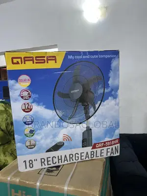 Qasa Fan With Adjustable Height and Backup