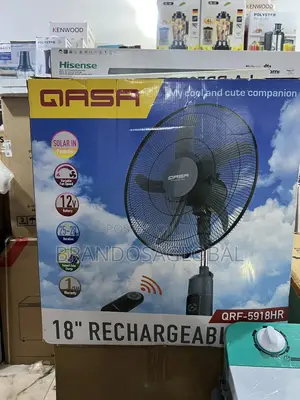 Qasa Fan With Strong Airflow and Led Light