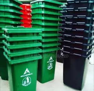 Agiviile Industrial Waste Bin With Tyre 240 Litres