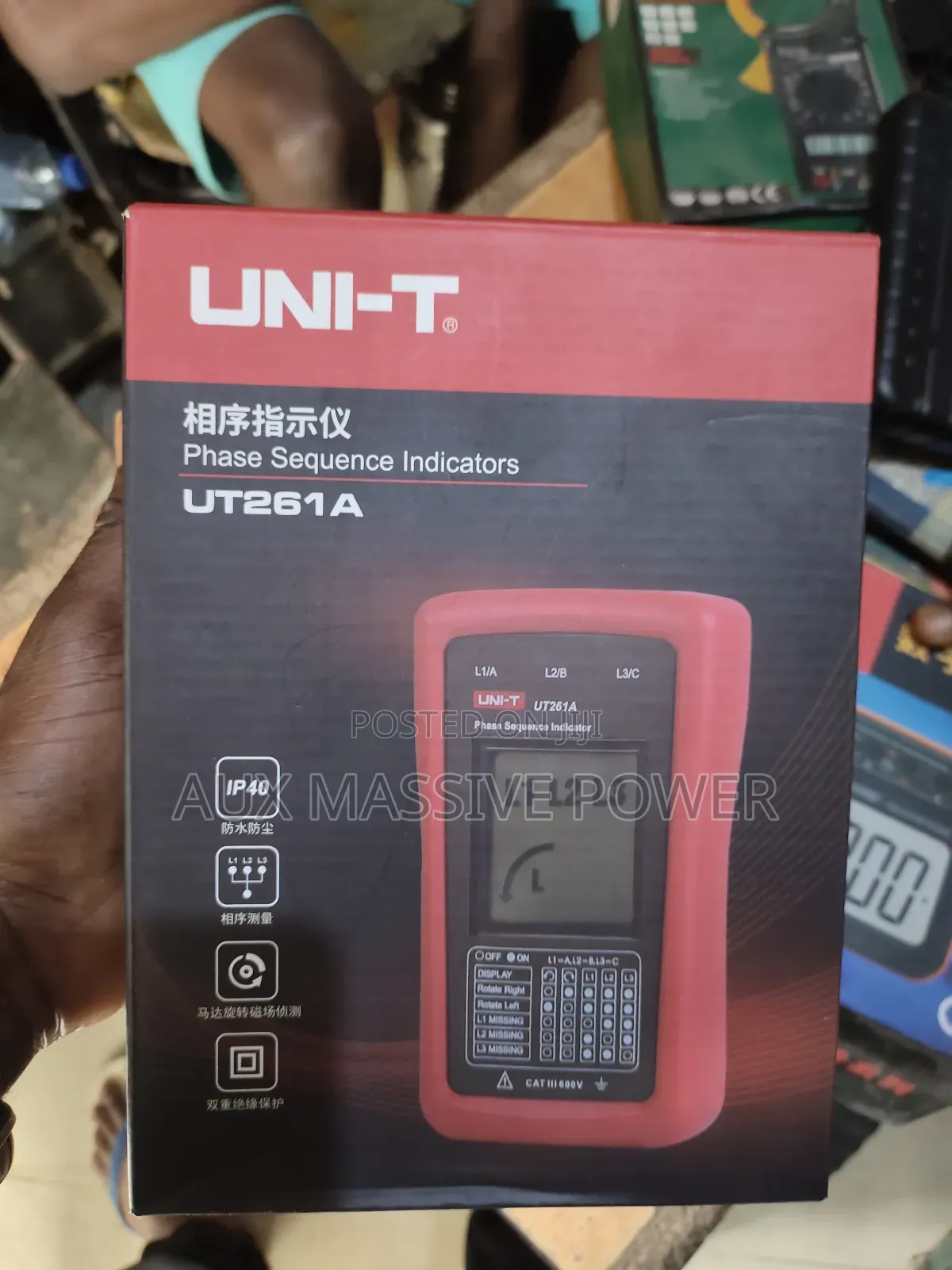 Ut261a Uni-T Phase Sequence Indicator