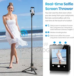 Smart Screen Tripod Selfie Stick