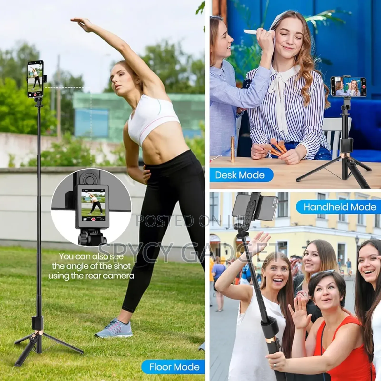 Smart Screen Tripod Selfie Stick