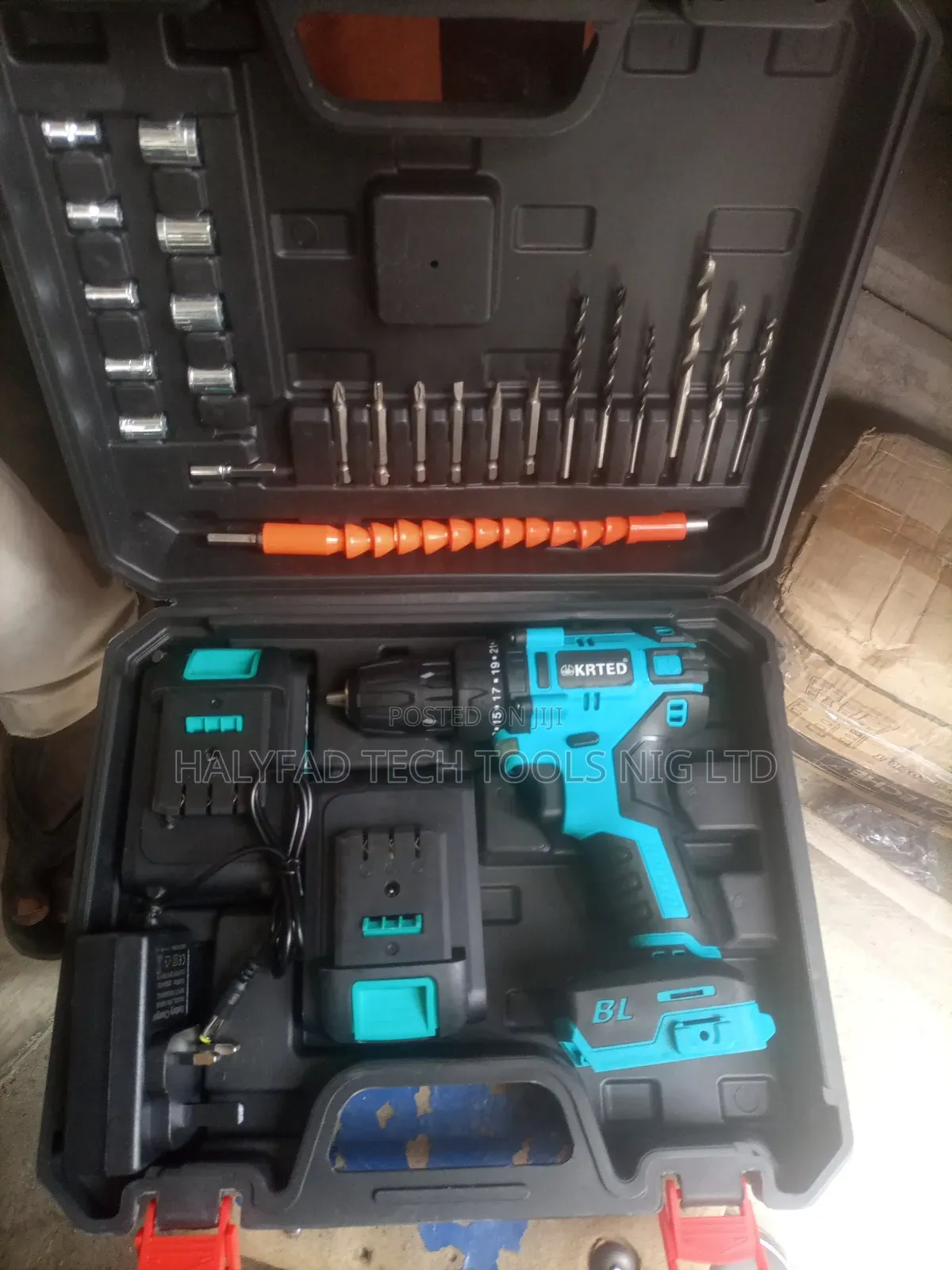 Cordless Battery Drill Machine