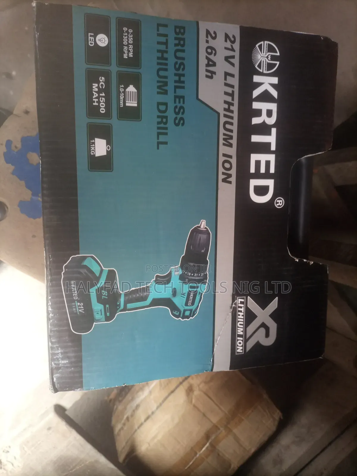 Cordless Battery Drill Machine