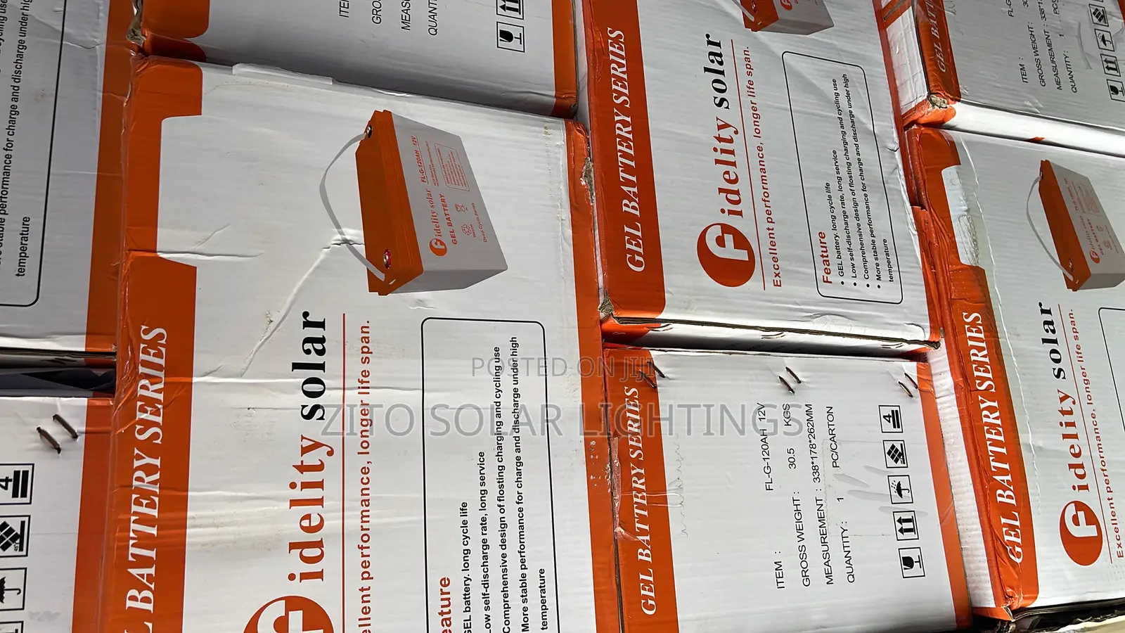 Fidelity Solar Dry Sell Solar Battery