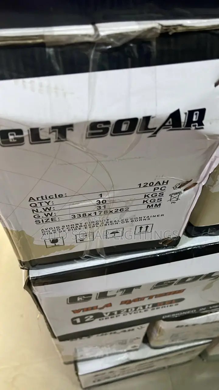 GLT Dry Sell Solar Battery