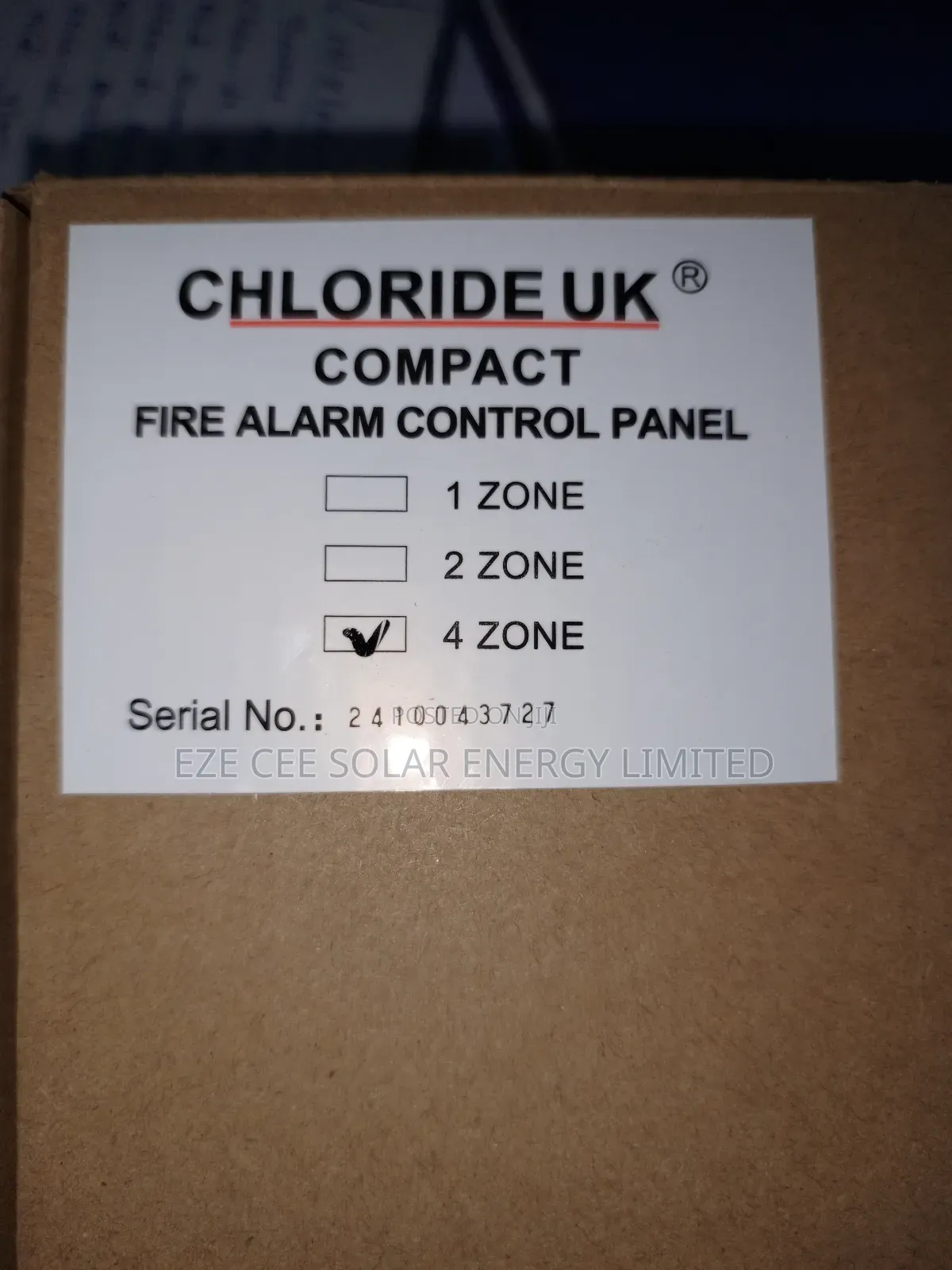 4 Zone Fire Alarm Panel (Compact)
