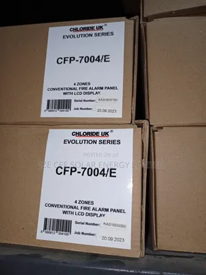 4 Zone Fire Alarm Panel (Evolution Series)