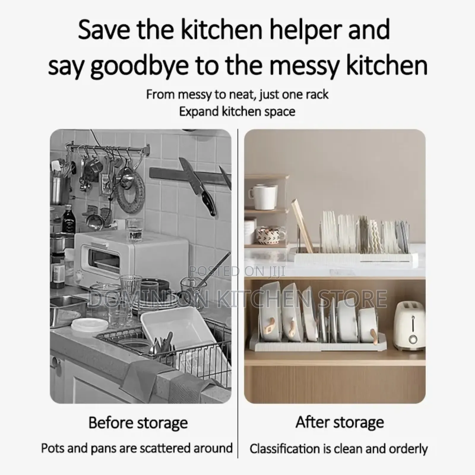 Expandable Cookware Organizer