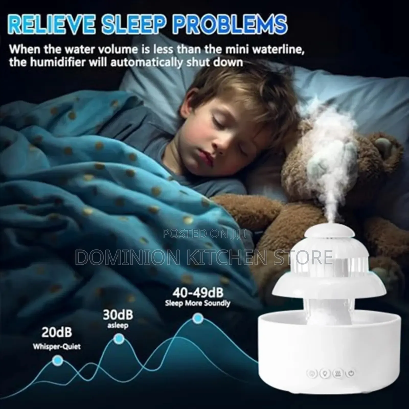 Humidifier Rain Cloud Cool Mist