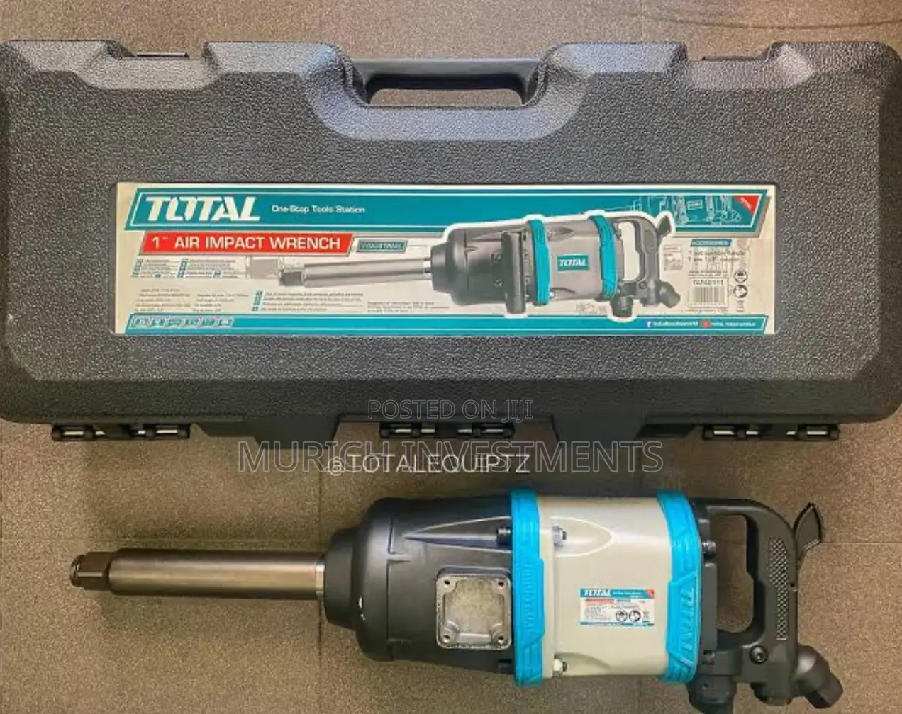 Total Heavy Duty 1” Air Impact Wrench