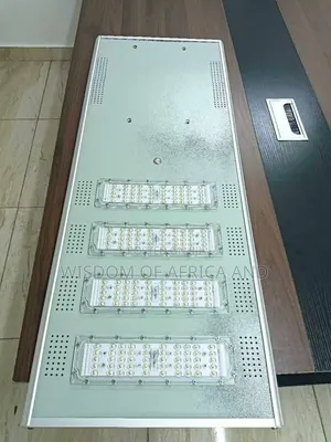 Solar Light With Panel on Top of It