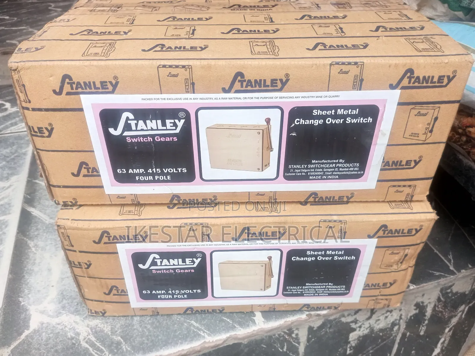 Stanley Change Over Switche