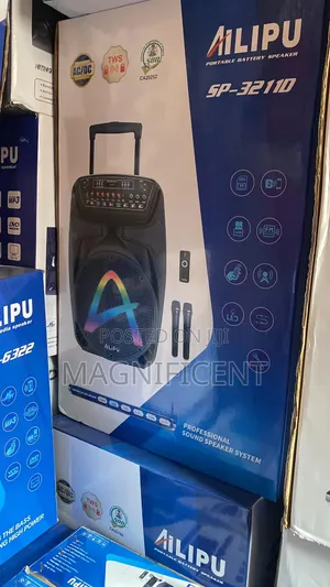Original Ailipu Model Sp 3211d Pa System With Big Battery