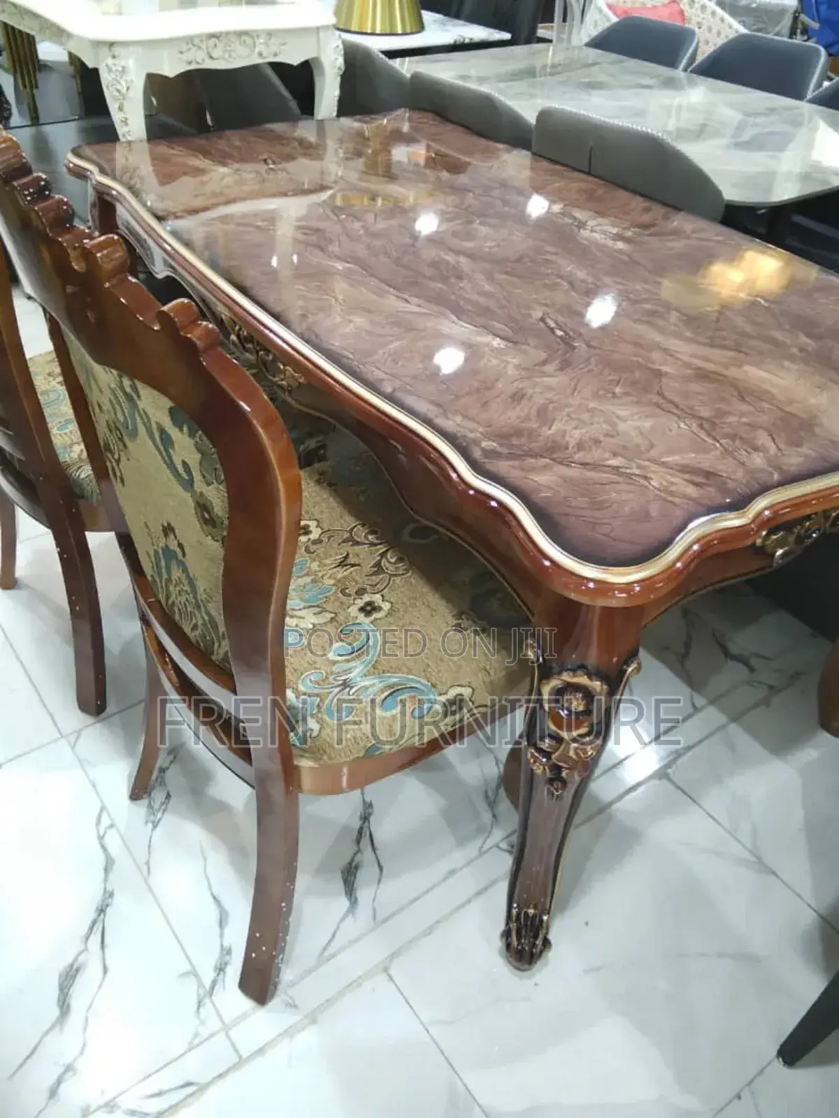 Royal Dining Table With 6 Chairs