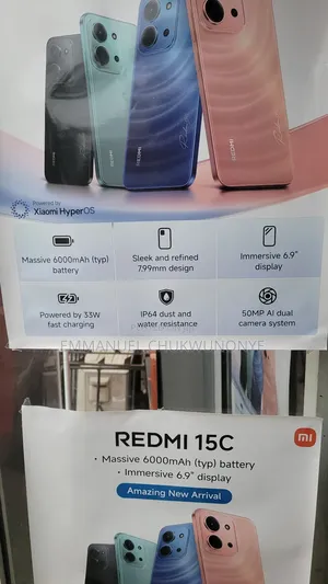 New Xiaomi Redmi 15C 4G 128 GB