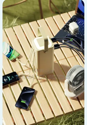Ultra Fast Charging Power Bank With Led Light
