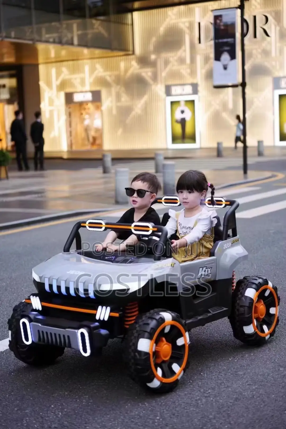 Rugged Ride on Jeep for Children