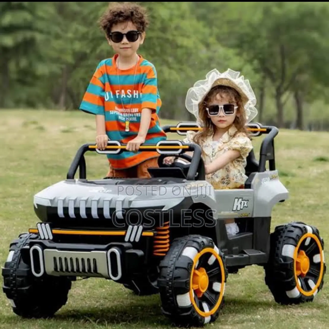 Rugged Ride on Jeep for Children