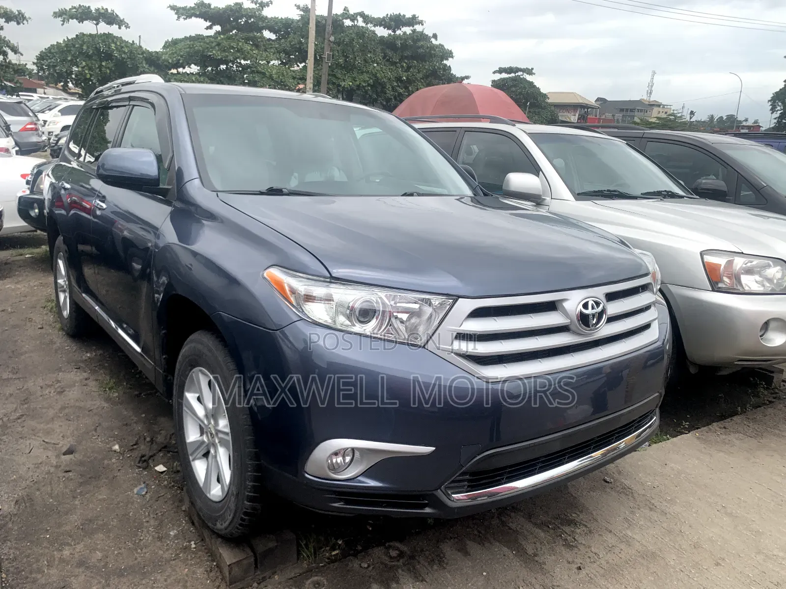 Toyota Highlander 2012 Blue