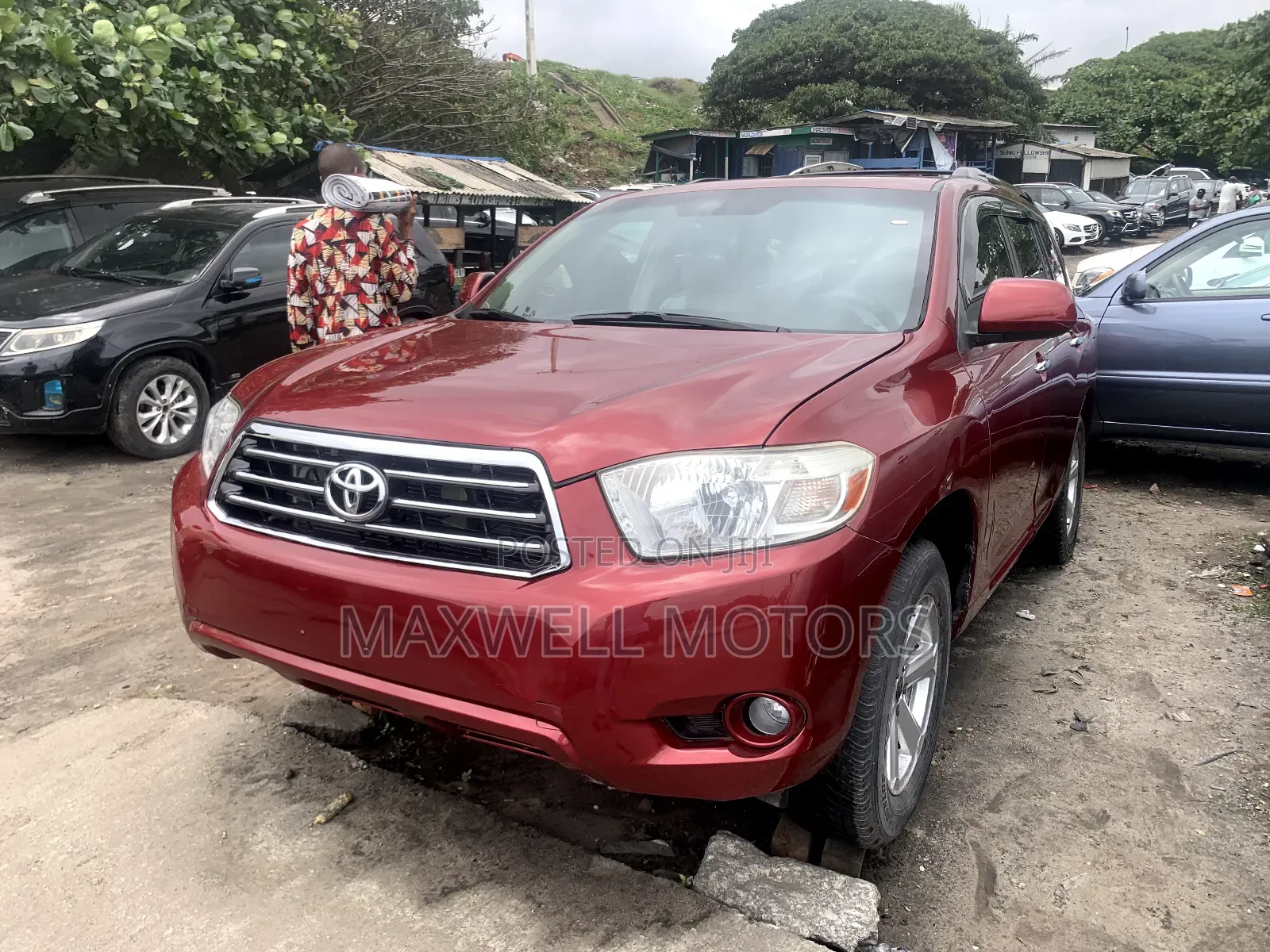 Toyota Highlander 2010 Red