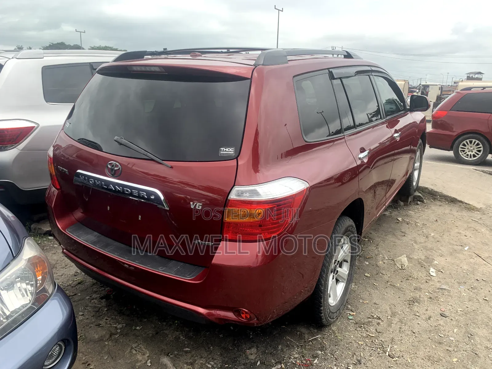 Toyota Highlander 2010 Red