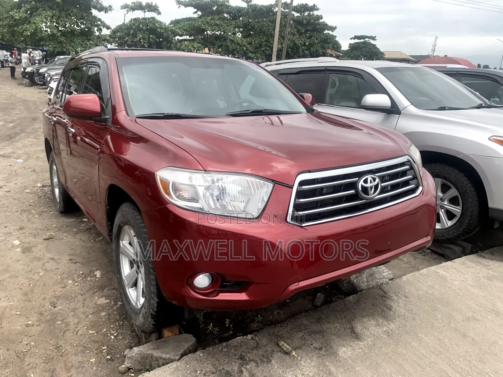 Toyota Highlander 2010 Red