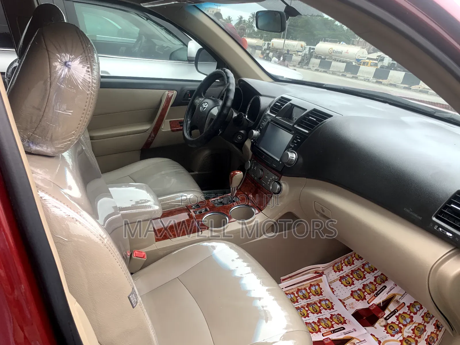 Toyota Highlander 2010 Red