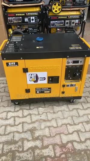 Cat Soundproof Diesel Generator %Cooper With 12kva and Warranty