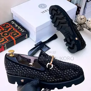 Stylish Design Versace Men's Flat Shoes