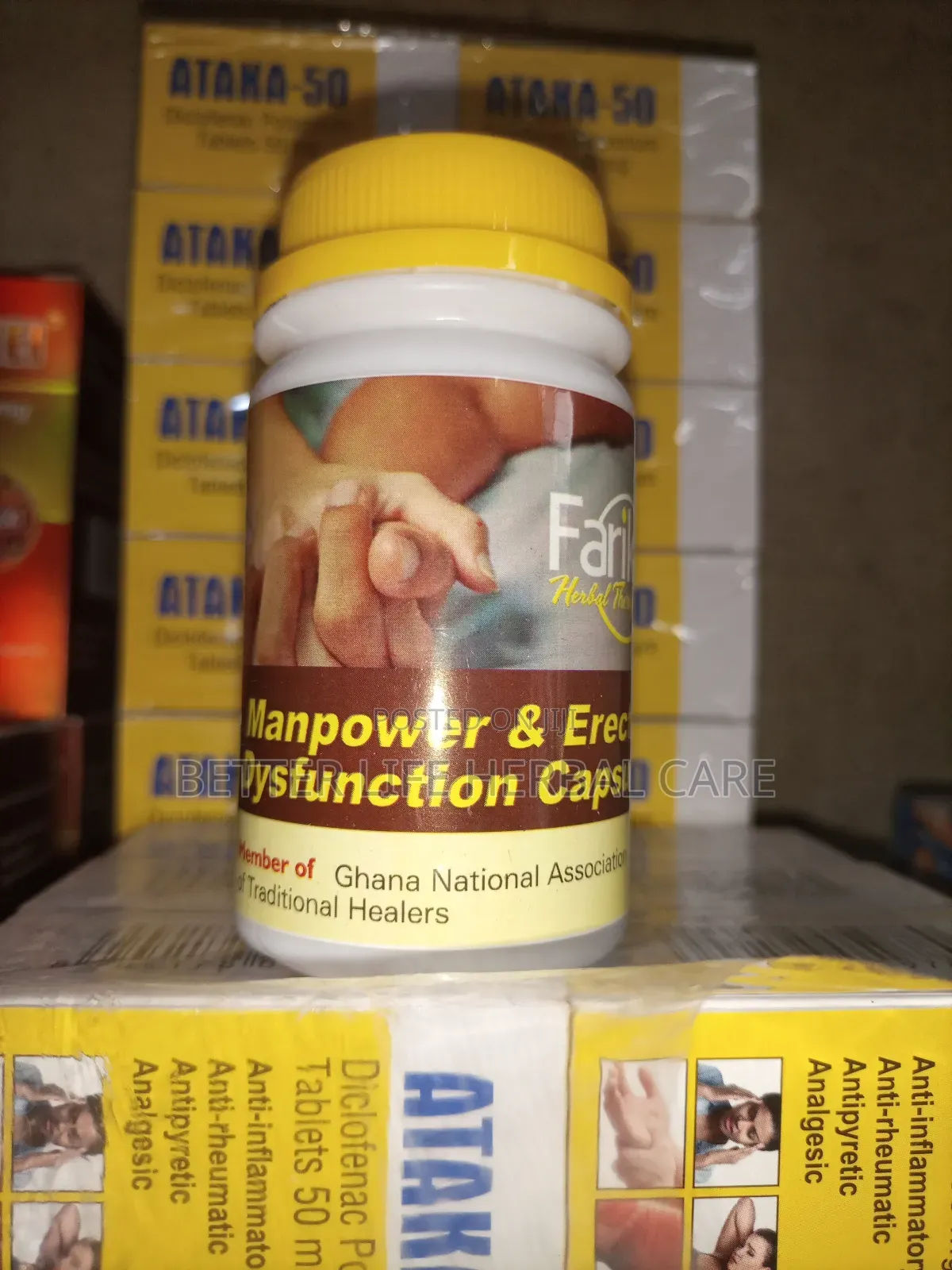 Man Power Erectile Dysfunction Capsule.