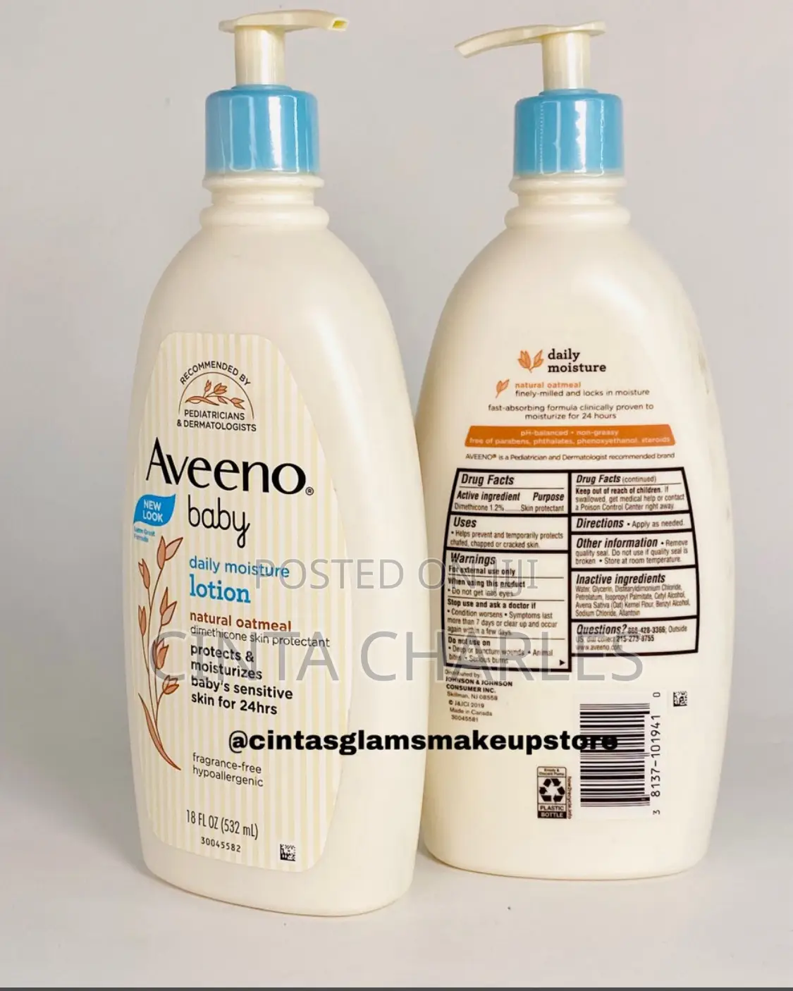 Aveeno Moisturizing Baby Lotion