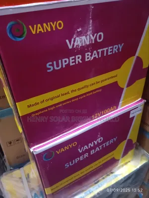 Vanyo 100ah 12v Gel Battery