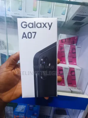 New Samsung Galaxy A07 4G 128 GB Black