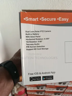 Eseecloud Dual Lens 4g Solar PTZ Camera