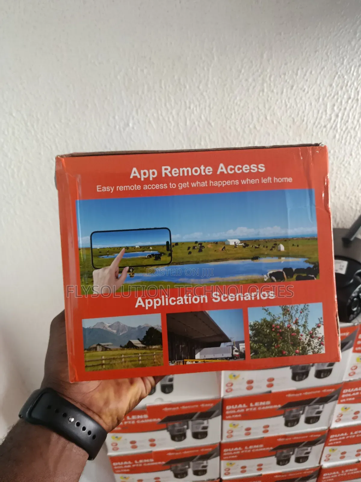 Eseecloud Dual Lens 4g Solar PTZ Camera