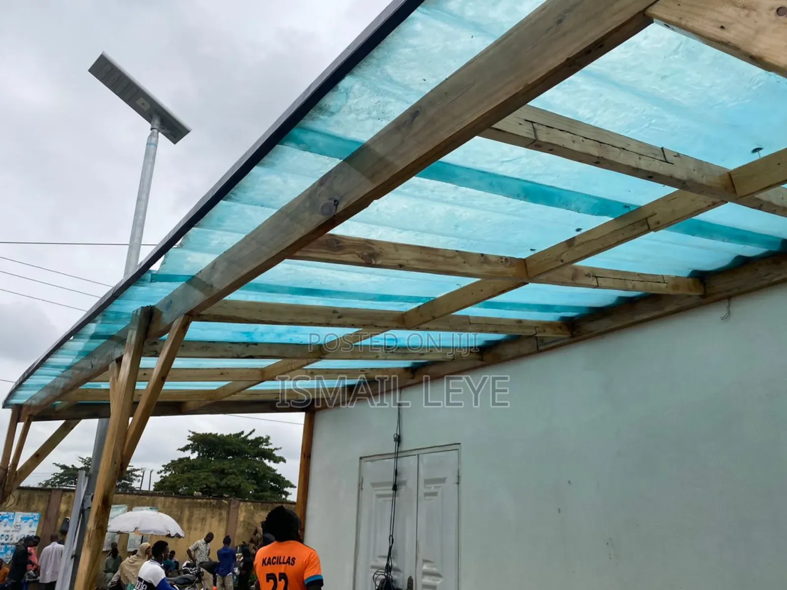 Transparent Fibre Sheets for Courtyards