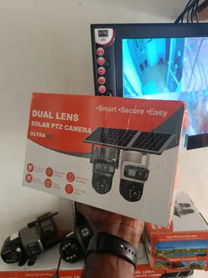 Eseecloud 6mp Dual Lens 4g Solar Powered PTZ Camera