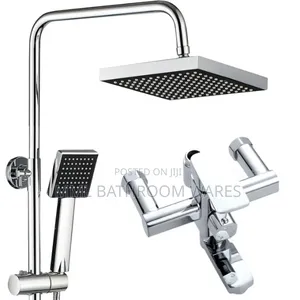 Chrome Surface Shower