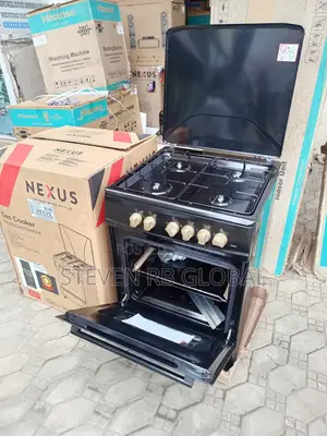 Nexus 4 Gas Cooker Bs Turkey Nx-6003 Black