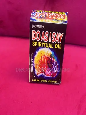 Do as I Say Spiritual Oil