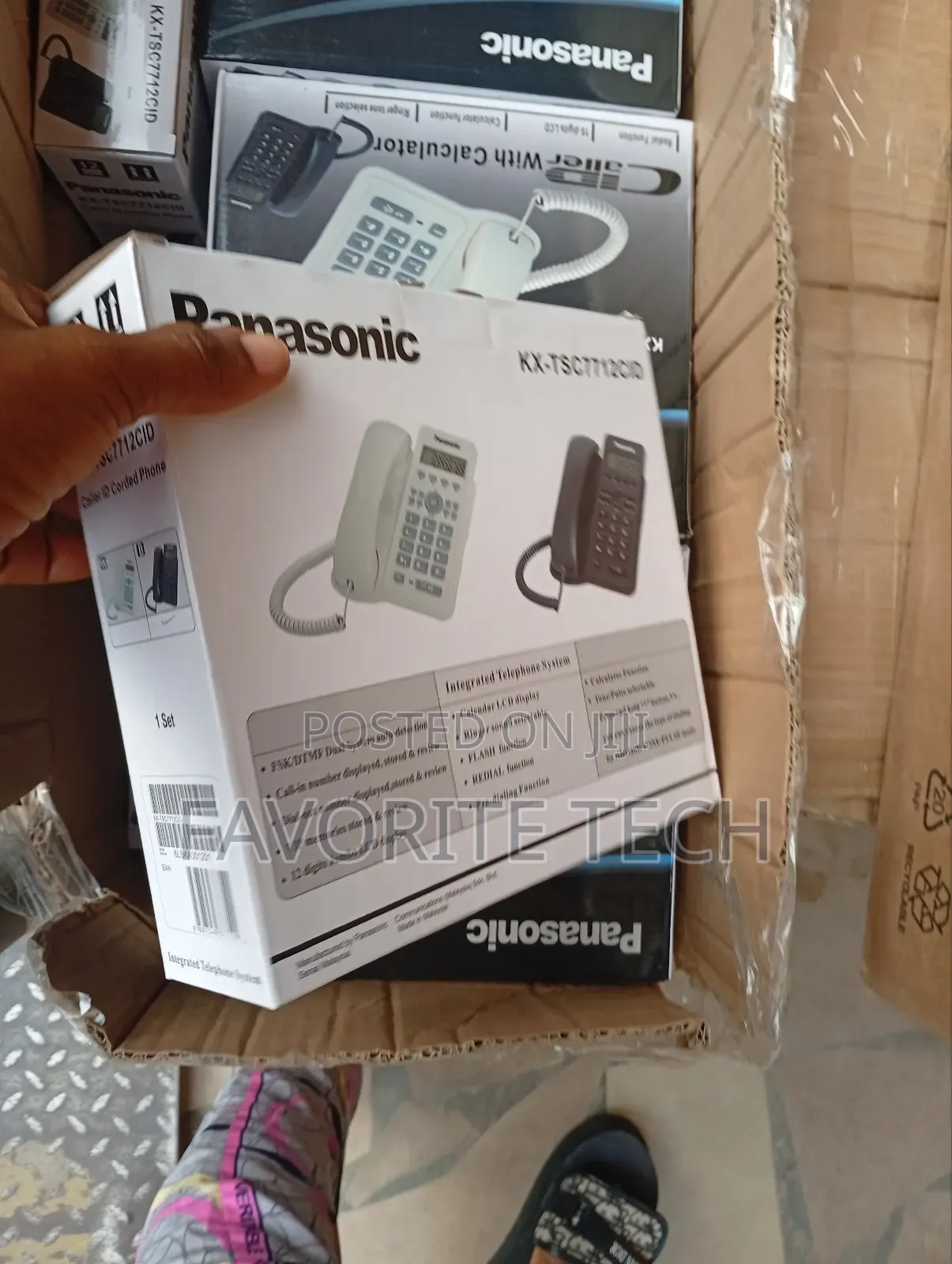 Panasonic Intercom Kx-Tsc8206cid With Caller Id and Calculator