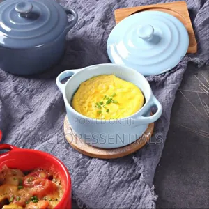 230ml Ceramic Bowl With Lid