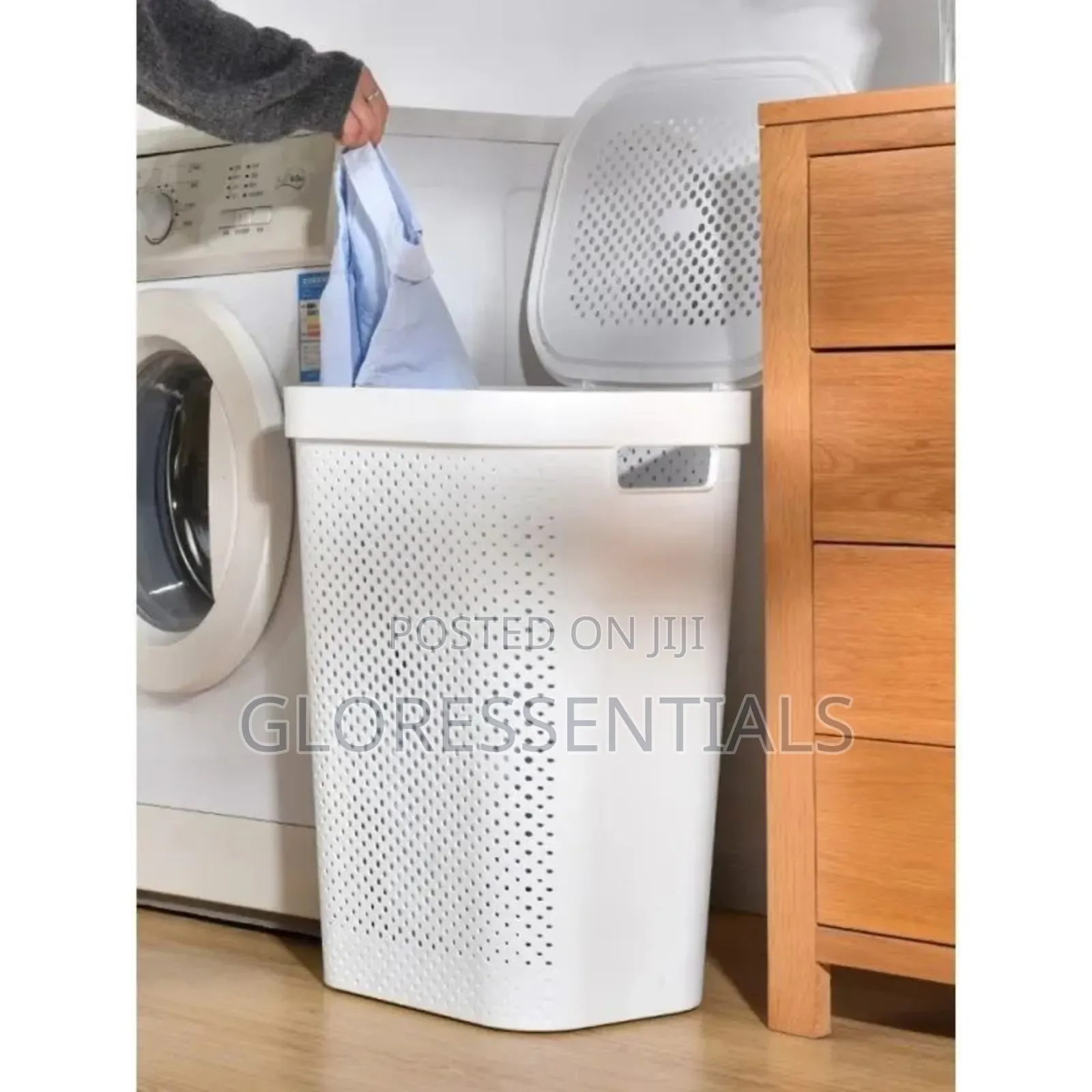 Laundry Basket With Cover