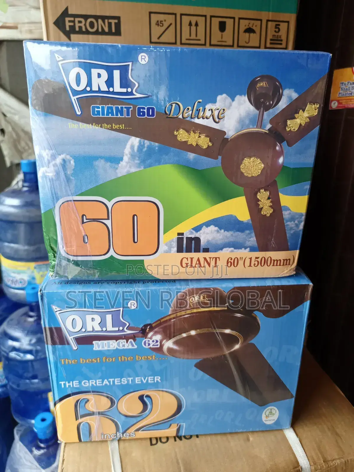 Orl Giant 60 Ceiling Fan- Brown