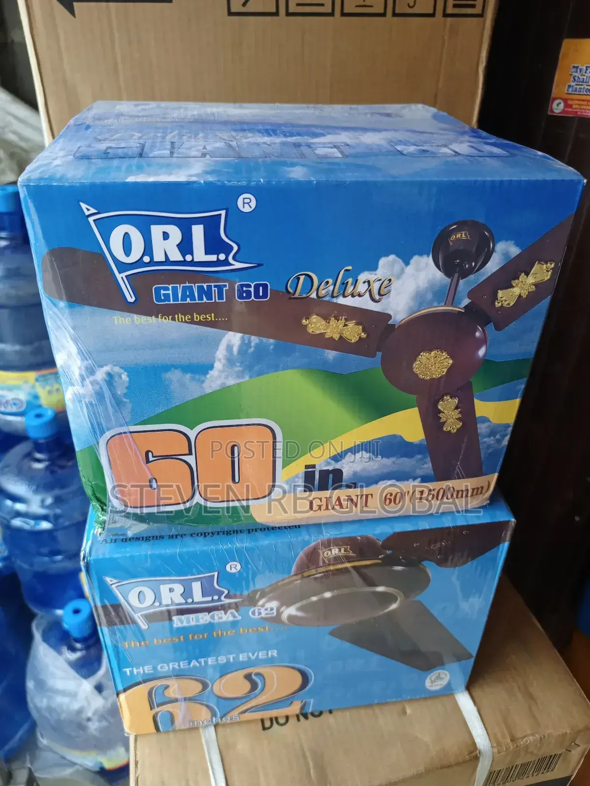 Orl Giant 60 Ceiling Fan- Brown
